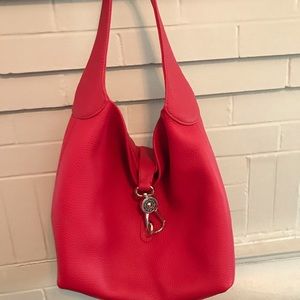 Dooney & Bourke Florentine Logo lock shoulder bag